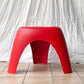 ヴィトラ vitra. エレファントスツール Elephant Stool ポリプロピレン製 レッド 柳宗理 ミッドセンチュリー MoMA 永久収蔵品 ◇