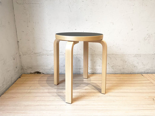 アルテック Artek スツール Stool 60 4本脚 アルヴァ・アアルト フィンランド スコープ別注カラー アイアン 21 北欧家具 ★