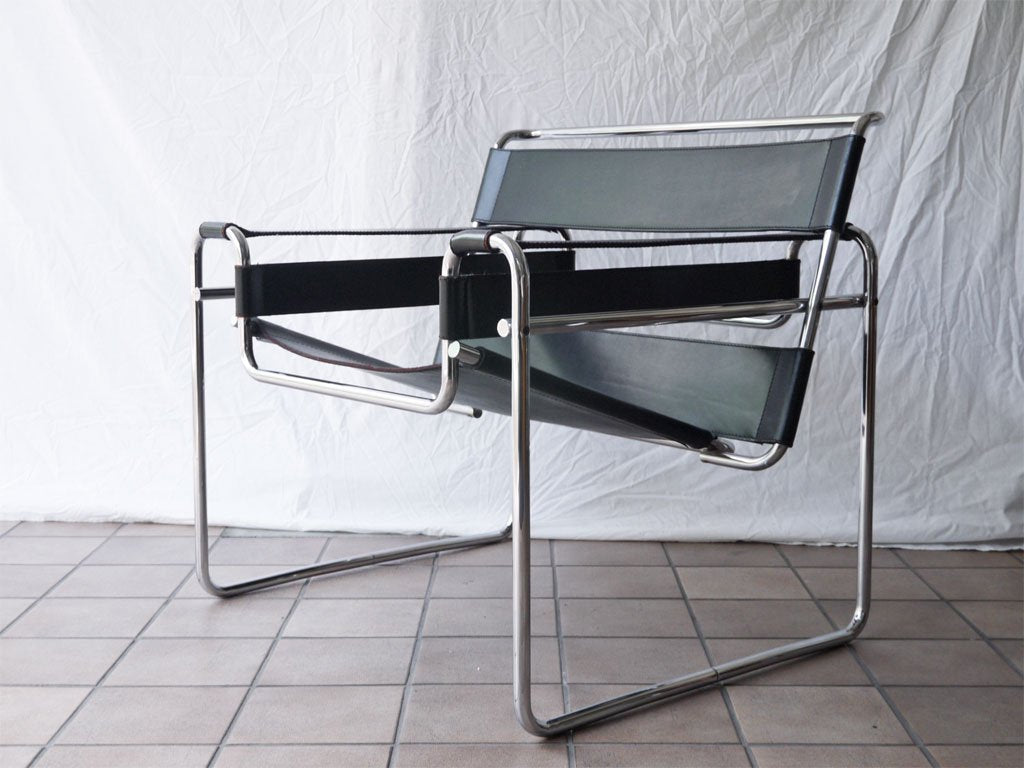 ガビーナ GAVINA ワシリーチェア Wassily Chair クラブチェアB3 1960s ビンテージ マルセル・ブロイヤー Marcel Breuer モダン バウハウス 希少 ◇