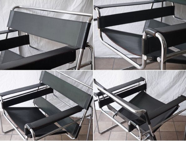 ガビーナ GAVINA ワシリーチェア Wassily Chair クラブチェアB3 1960s ビンテージ マルセル・ブロイヤー Marcel Breuer モダン バウハウス 希少 ◇