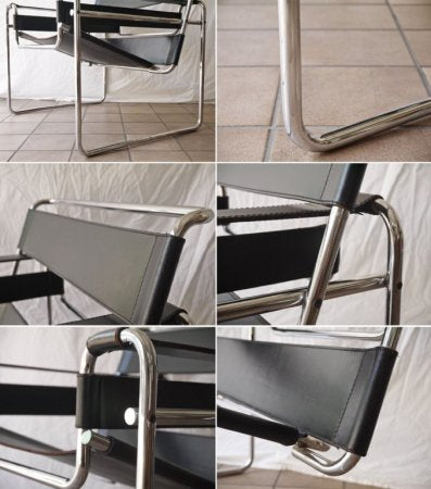 ガビーナ GAVINA ワシリーチェア Wassily Chair クラブチェアB3 1960s ビンテージ マルセル・ブロイヤー Marcel Breuer モダン バウハウス 希少 ◇