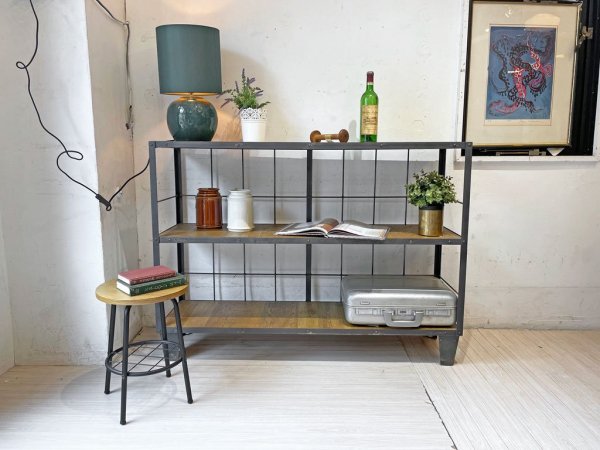 ジャーナルスタンダード ファニチャー journal standard Furniture カルビ ワイド シェルフ CALVI WIDE SHELF LIGHT BROWN 定価88,000円★