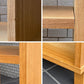 無印良品 MUJI オープンシェルフ 木製ラック 2段3列 タモ材 本棚 飾り棚 ナチュラル シンプルデザイン 現状品 ■