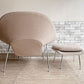 ノル ノール Knoll サーリネンコレクション ウームチェア Womb Chair リラックス  ラウンジチェア オットマン付 カシミア 生誕100周年記念モデル 世界100脚限定 ●