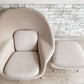 ノル ノール Knoll サーリネンコレクション ウームチェア Womb Chair リラックス  ラウンジチェア オットマン付 カシミア 生誕100周年記念モデル 世界100脚限定 ●