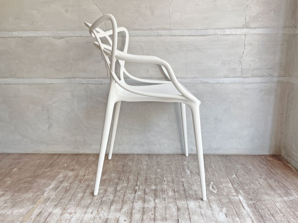 カルテル Kartell マスターズチェア Masters chair フィリップ・スタルク Philippe Starck デザイン ホワイト 定価\42,400-♪