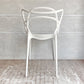 カルテル Kartell マスターズチェア Masters chair フィリップ・スタルク Philippe Starck デザイン ホワイト 定価\42,400-♪