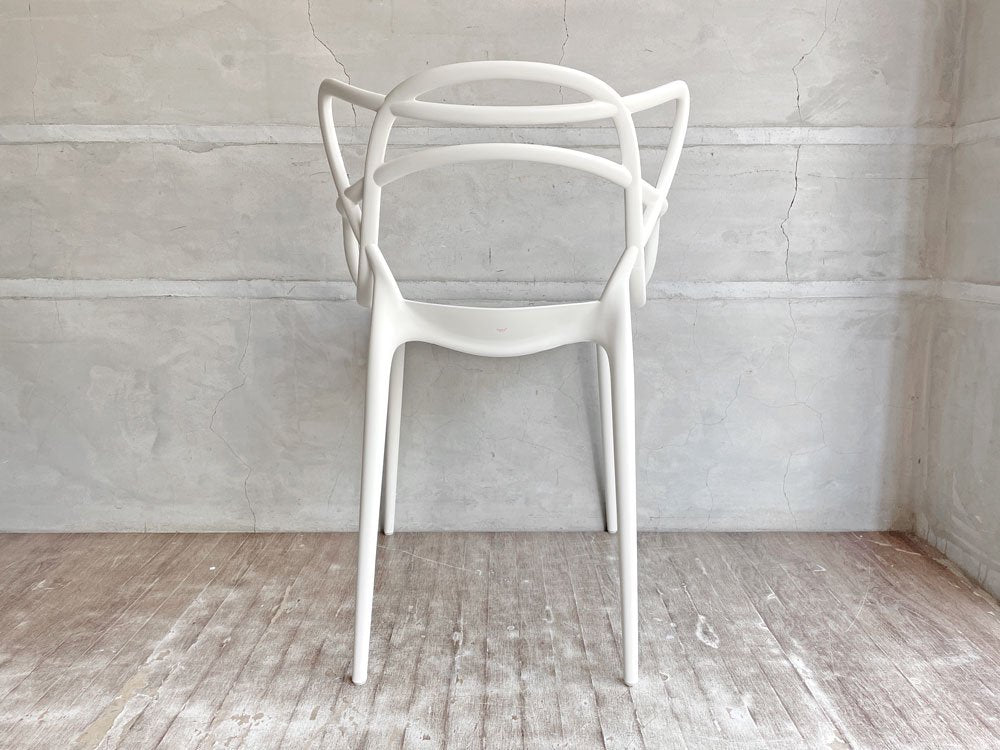 カルテル Kartell マスターズチェア Masters chair フィリップ・スタルク Philippe Starck デザイン ホワイト 定価\42,400-♪