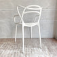 カルテル Kartell マスターズチェア Masters chair フィリップ・スタルク Philippe Starck デザイン ホワイト 定価\42,400-♪