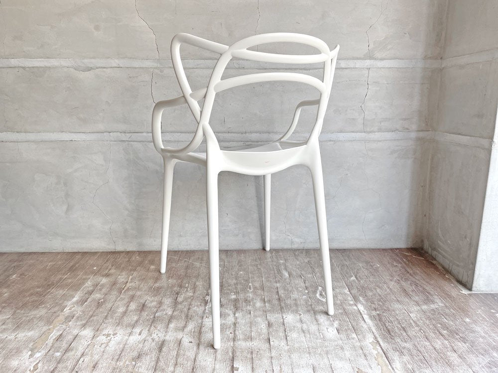 カルテル Kartell マスターズチェア Masters chair フィリップ・スタルク Philippe Starck デザイン ホワイト 定価\42,400-♪