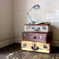 ビンテージ トランクケース Vintage TrunkCase レザー 本革 ディスプレイ 店舗什器 撮影用 ◎