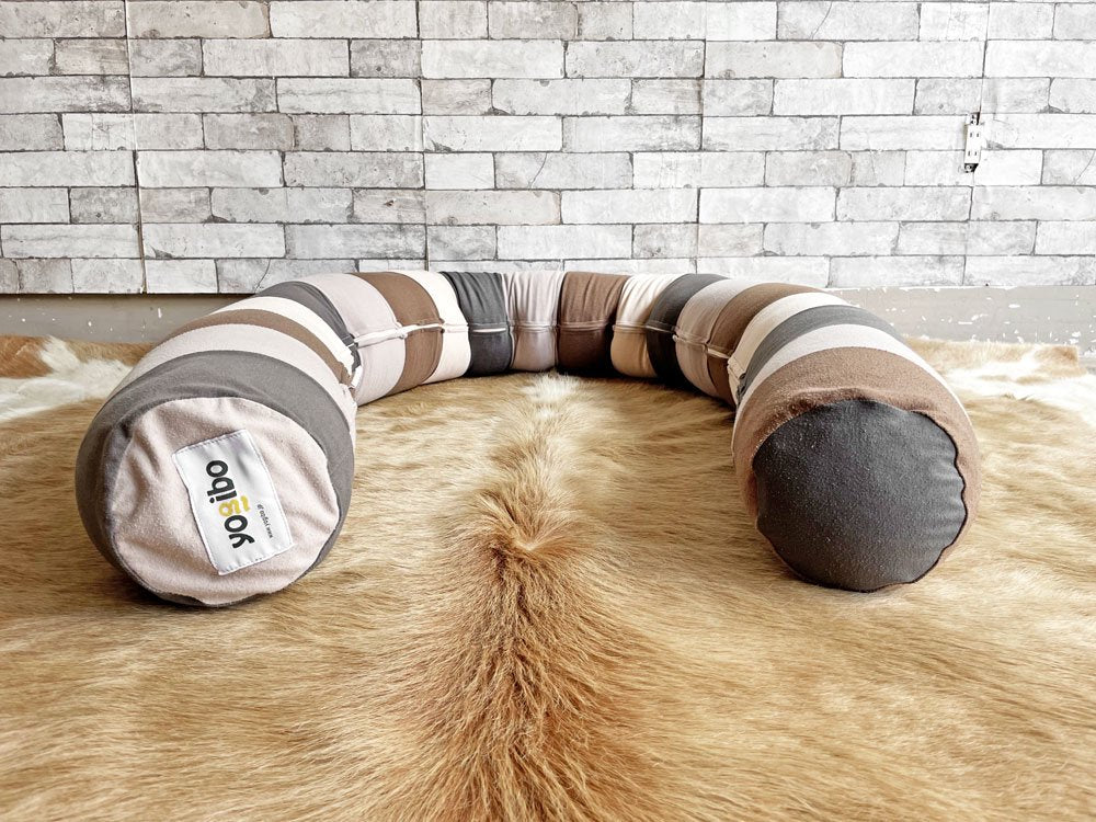 ヨギボー yogibo キャタピラーロール ロング Caterpillar Roll Long ビーズクッション ピロー ナチュラル 定価￥16,500- ●