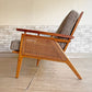 アクメファニチャー ACME Furniture ウィッカー WICKER SOFA 3P ハックベリー ラタン ファブリック 西海岸スタイル 定価￥190,300- ●