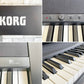 コルグ KORG 電子ピアノ DEGITAL PIANO ブラック B1-BK エントリーモデル スタンド付 2018年製 ●