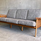 アクメファニチャー ACME Furniture ウィッカー 3シーターソファ WICKER 3Seater Sofa ウッド×ラタン 西海岸スタイル ＃