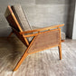 アクメファニチャー ACME Furniture ウィッカー WICKER SOFA 3P ハックベリー ラタン ファブリック 西海岸スタイル 定価￥190,300- ♪