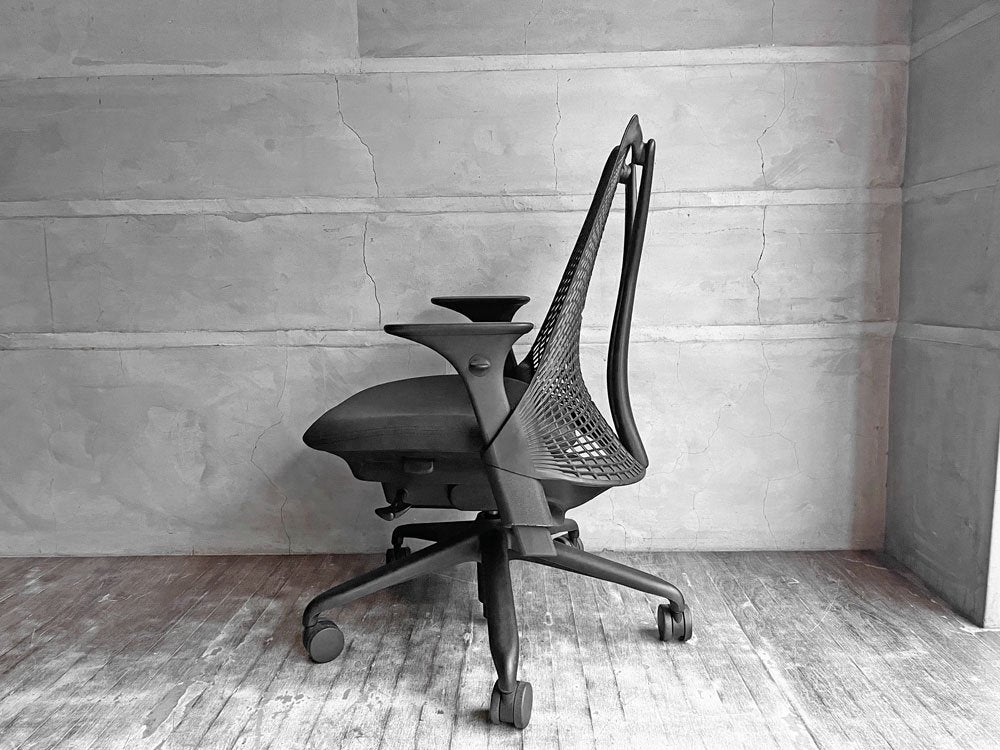 ハーマンミラー Herman Miller セイルチェア SAYL Chair ミドルバック デスクチェア イヴ・ベアール 定価￥95,700-♪