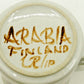 アラビア ARABIA ロスマリン Rosmarin コーヒーカップ＆ソーサー C&S ウラ・プロコッペ Ulla Procope ビンテージ 北欧食器 B ●
