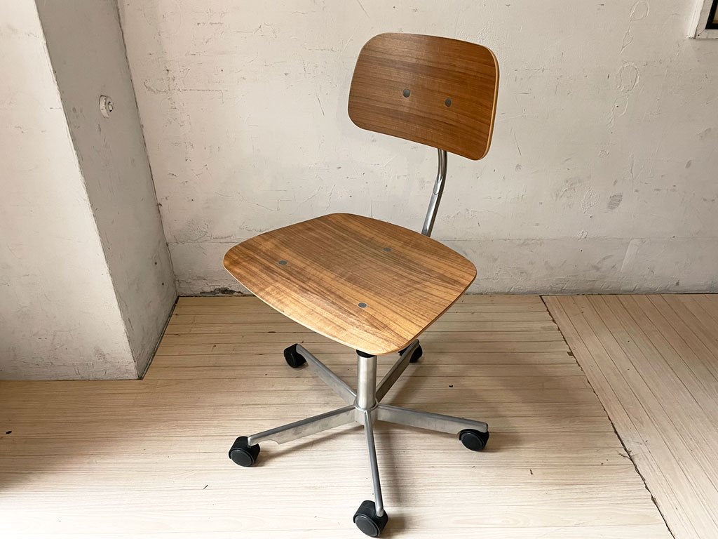 エンゲルブレヒト Engelbrechts ケヴィチェア KEVI CHAIR 2533 ウォールナット オフィスチェア デスクチェア キャスターベース 5本脚 ヨルゲン・ラスムッセン デンマーク ★