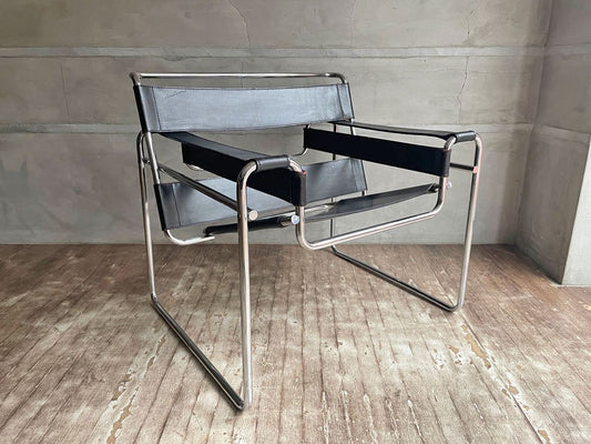 ガビーナ GAVINA ワシリーチェア Wassily Chair クラブチェアB3 1960s ビンテージ マルセル・ブロイヤー Marcel Breuer モダン バウハウス 希少 ♪