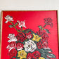 中川雅史 薔薇 油彩 サイン入り アート 芸術 現状品 ●