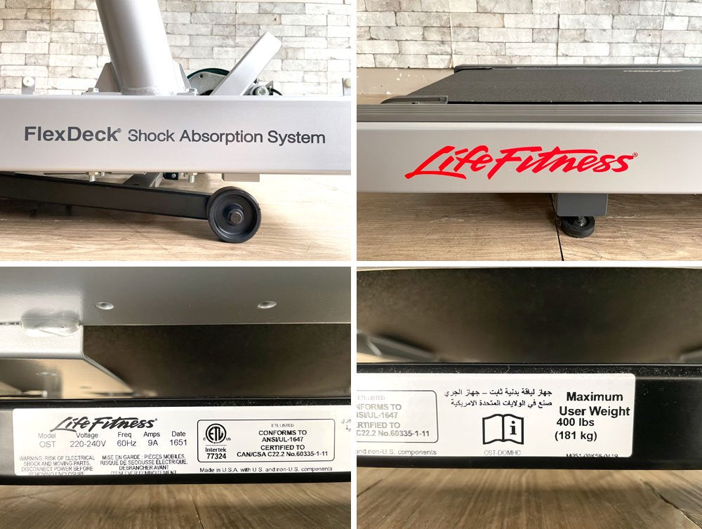 ライフフィットネス LIFE FITNESS アクティベートシリーズ OST トレッドミル ランニングマシン エクササイズ フィットネス ルームランナー 健康器具 参考定価:約134万円 ●