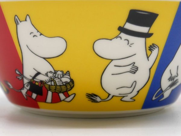 アラビア ARABIA ムーミン Moomin ボウル ファミリー Family Φ15cm 廃番 未使用品 ●