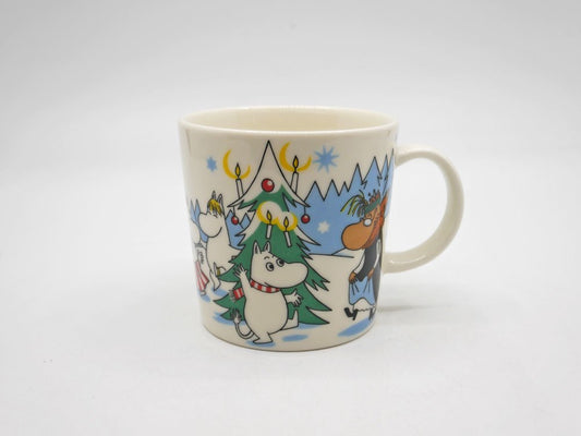 アラビア ARABIA ムーミン Moomin マグカップ 森のクリスマスツリー Under The Christmas Tree 2013年 冬季限定 ●