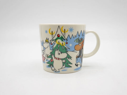 アラビア ARABIA ムーミン Moomin マグカップ 森のクリスマスツリー Under The Christmas Tree 2013年 冬季限定 ●