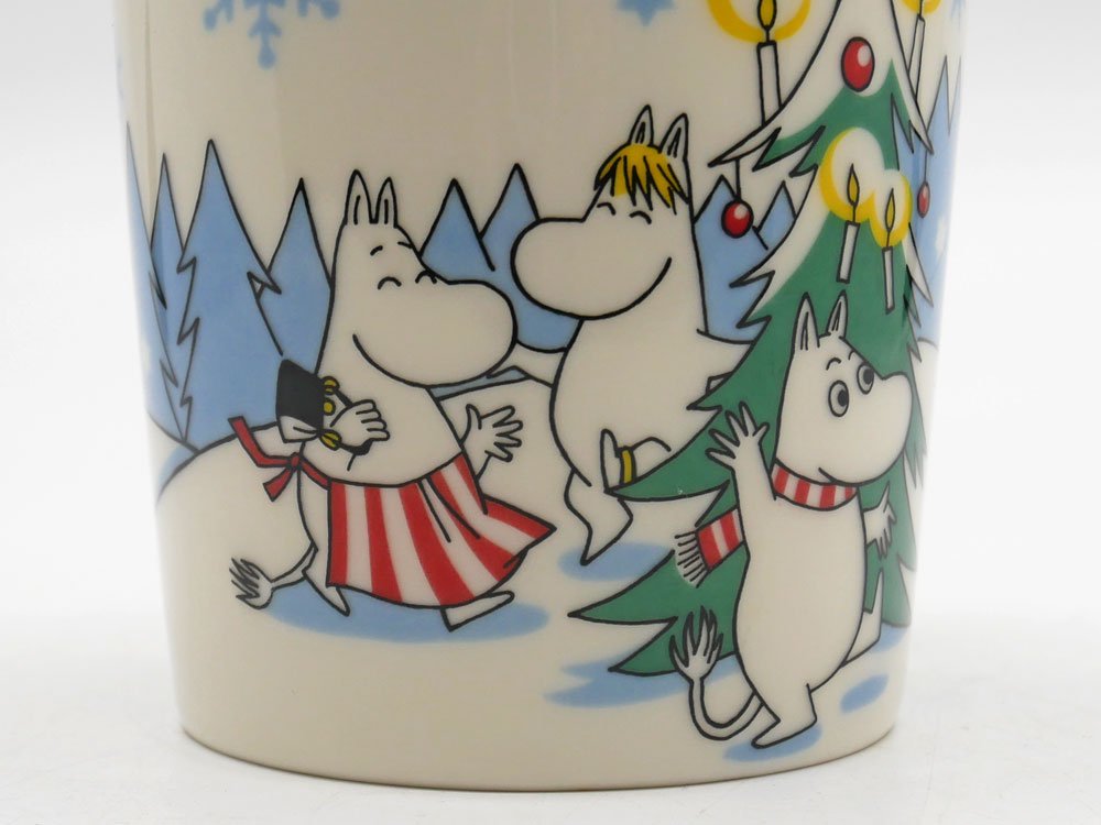 アラビア ARABIA ムーミン Moomin マグカップ 森のクリスマスツリー Under The Christmas Tree 2013年 冬季限定 ●