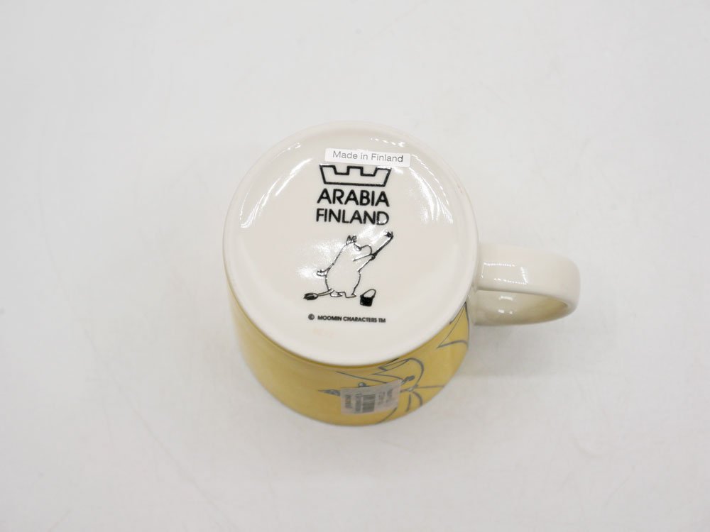 アラビア ARABIA ムーミン Moomin マグカップ リトルミイ Little My イエロー 廃番 箱付き 未使用品 ●