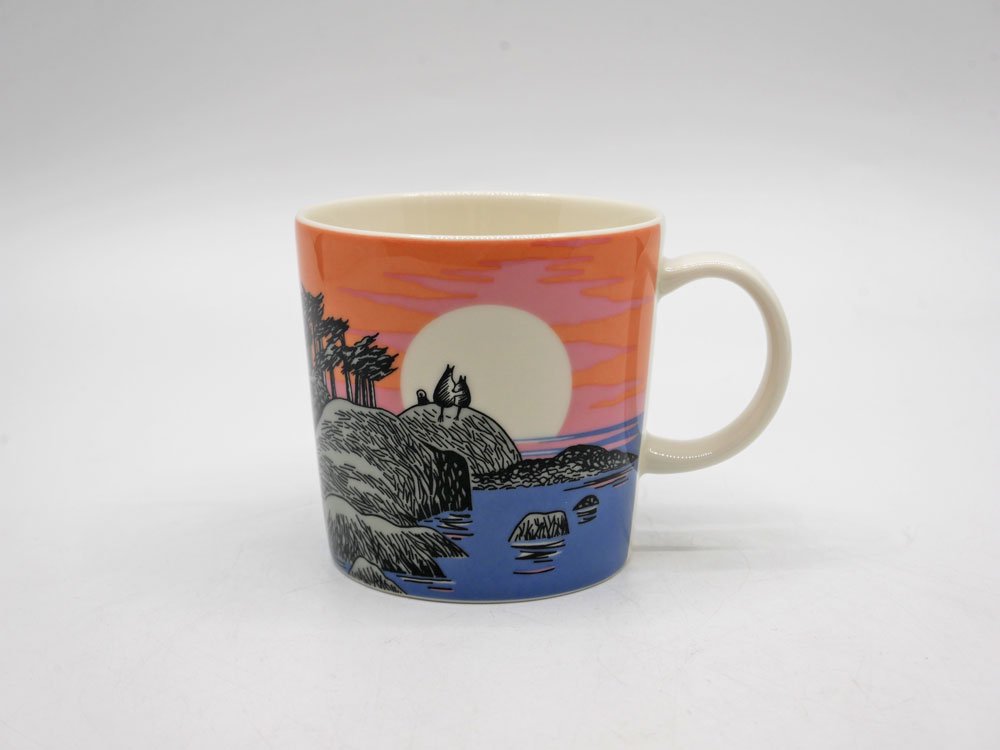 アラビア ARABIA ムーミン マグカップ ムーミンデイ ムーミンの日 Moomin's Day Mug 2018年 一日限定販売 箱付き 未使用品 ●