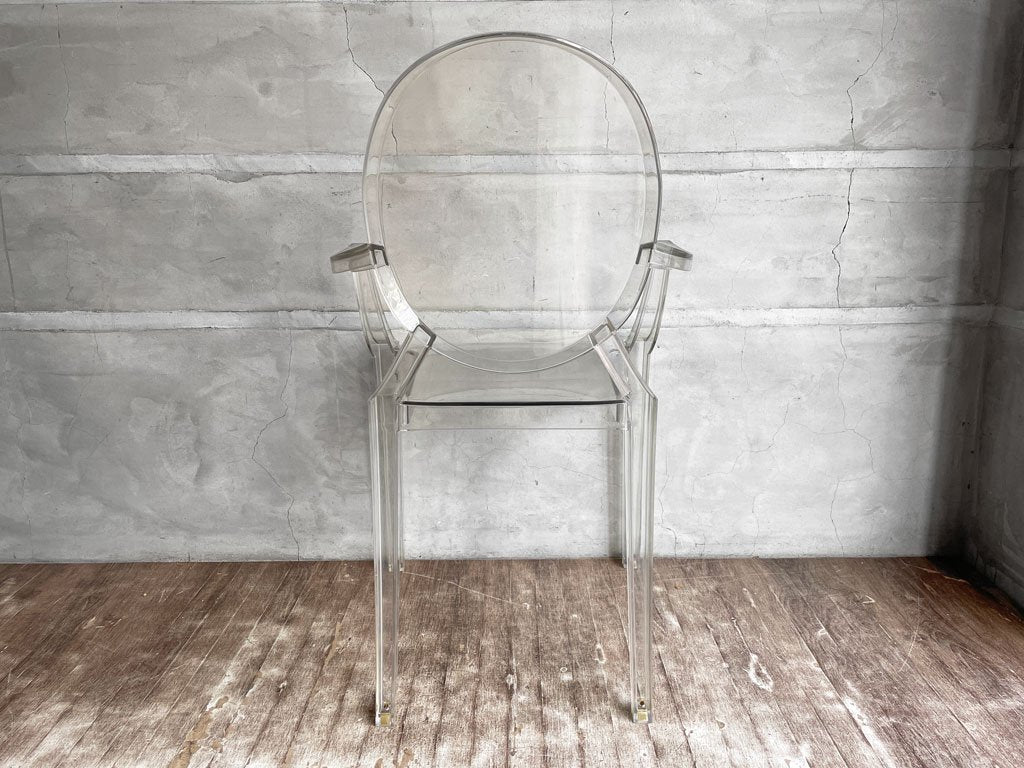 カルテル Kartell ルイゴースト Louis Ghost アームチェア ダイニングチェア フィリップスタルク ♪