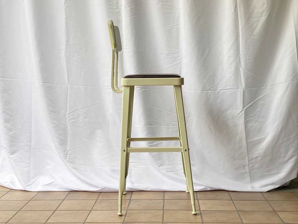 ダルトン DULTON スタンダードバーチェア Standard bar chair カウンターチェア ハイスツール スチール製 インダストリアル ビンテージスタイル 定価￥31,900- ◇