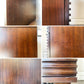 エーフラット a.flat ルーバー Louver cabinet v02 425L ローキャビネット 右開き扉 脚付 Ｈ86cm アジアンリゾートスタイル 定価￥78,551- ◎