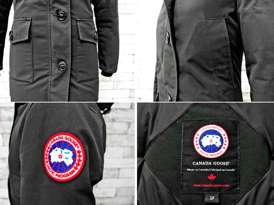 カナダグース CANADA GOOSE ブロンテパーカ BRONTE PARKA ブラック Sサイズ レディース ●