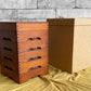 赤木明登 漆器 五段重箱 拭き漆 輪島塗 現代作家 伝統工芸 箱付き 入手困難 ●