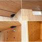 無印良品 MUJI タモ材 組み合わせて使える木製収納 ミドルタイプ H175.5cm D15.5cm 本棚 ブックシェルフ 廃番 ◎