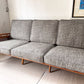 アクメファニチャー ACME Furniture ウィッカー WICKER SOFA 3P 3人掛け ソファ ハックベリー ラタン ファブリック 西海岸スタイル ★