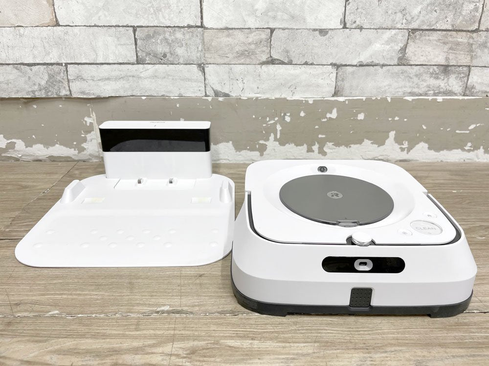 アイロボット iRobot ブラーバ  Braava jet m6 床拭きロボット クリーナー ホワイト 動作確認OK ドライ＆ウェットパッド付き ●