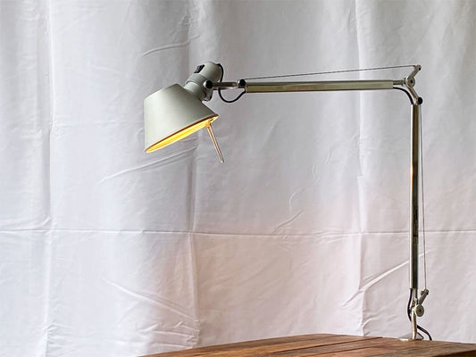 アルテミデ Artemide トロメオ TOLOMEO モーゼット MORSETTO デスクランプ クランプ式 アームライト ミケーレ・デ・ルッキ ◇