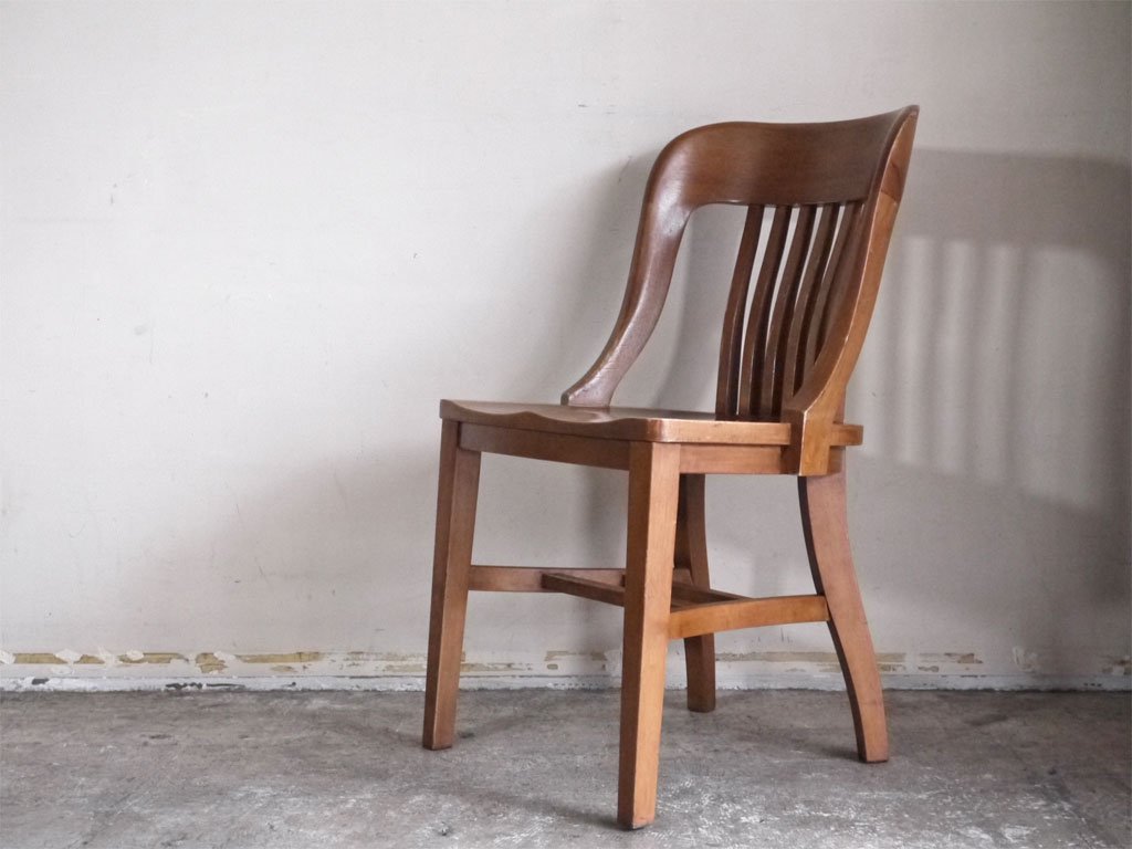 アクメファニチャー ACME Furniture バンクチェア BANK CHAIR ラバーウッド ダイニングチェア USビンテージスタイル B ■