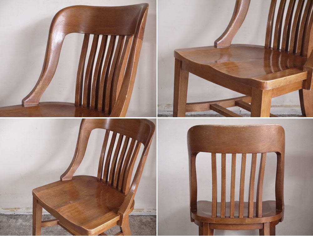 アクメファニチャー ACME Furniture バンクチェア BANK CHAIR ラバーウッド ダイニングチェア USビンテージスタイル B ■