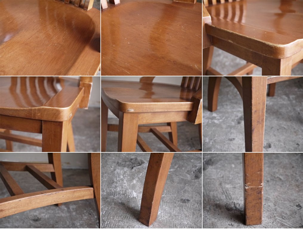 アクメファニチャー ACME Furniture バンクチェア BANK CHAIR ラバーウッド ダイニングチェア USビンテージスタイル A ■