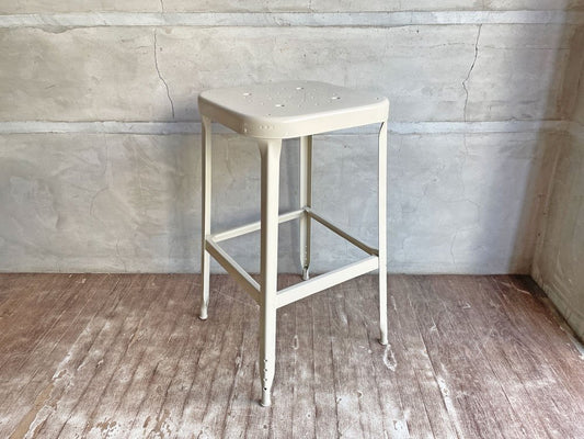 リオン LYON ファクトリースツール FACTORY STOOL グレー Lサイズ P.F.S取扱 インダストリアル ガレージ ♪