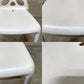 カリガリス Calligaris ネオンチェア NEON Chair スタッキングチェア 2脚セット ホワイト カフェスタイル 軽量 イタリア モダンデザイン 〓