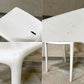 カリガリス Calligaris ネオンチェア NEON Chair スタッキングチェア 2脚セット ホワイト カフェスタイル 軽量 イタリア モダンデザイン 〓