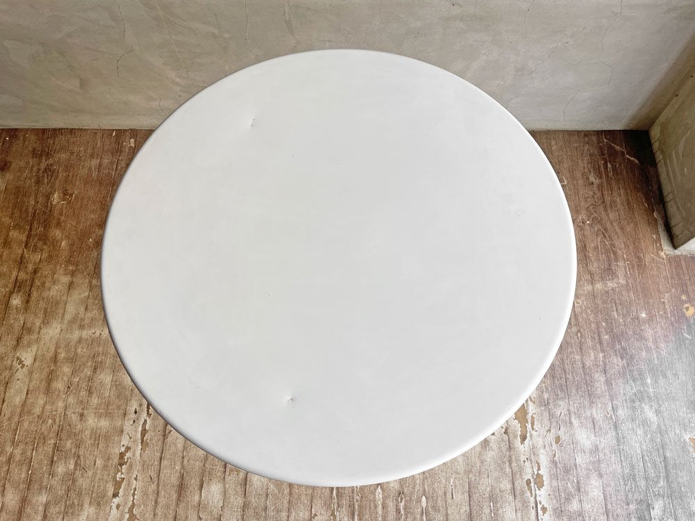 フェルモブ Fermob ビストロ ラウンドテーブル フォールディング ホワイト Φ60cm 折畳テーブル 定価37,400円 ♪