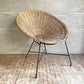 ジャーナルスタンダード ファニチャー journal standard furniture モントークチェア Montauk chair 1Pソファ ラタン アイアンレッグ 定価￥53,900- ♪