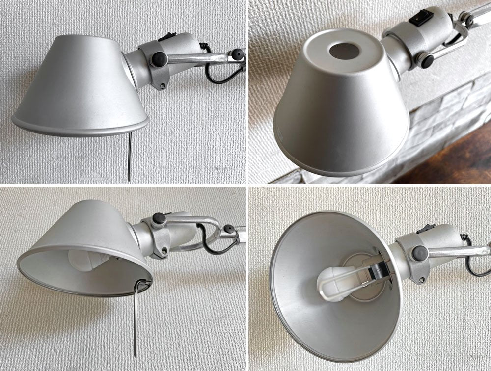 アルテミデ Artemide トロメオ TOLOMEO モーゼット MORSETTO デスクランプ クランプ式 アームライト ミケーレ・デ・ルッキ ●